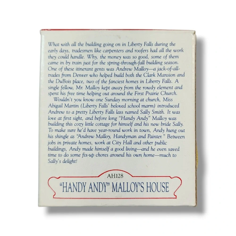 Liberty Falls Collection Handy‎ Andy Malloy's House AH128 1997 Vintage